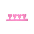 High Good Quality Heart Shape Nail Polish Fingers Toe Separators for Nail Manicure